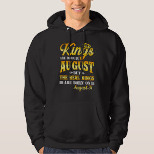 Kungar Föds i Aug De Riktiga Kungarna Föds På A Hoodie