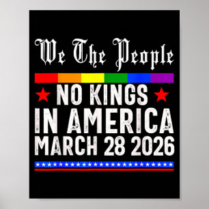 Kungar i amerika 28 mars 2026 kungadagen rolig  poster