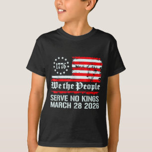 Kungar i amerika 28 mars 2026 trettondedag jul rol t shirt