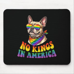 Kungar i Amerika fransk bulldog regnbågsstolthet Musmatta