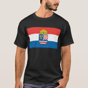 Kungarike av Dalmatia Kroatien och den Slavonia T Shirt