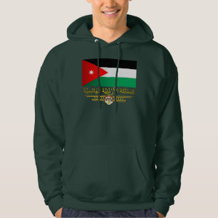 Kungarike av Jordanienflagga (arabiskan) Sweatshirt