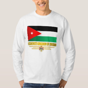Kungarike av Jordanienflagga Tee