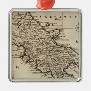 Kungariken av Naples och Sicily, italien Julgransprydnad Metall