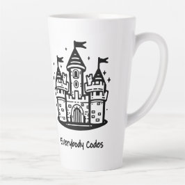 Kungariket Algorithmia Latte Mugg