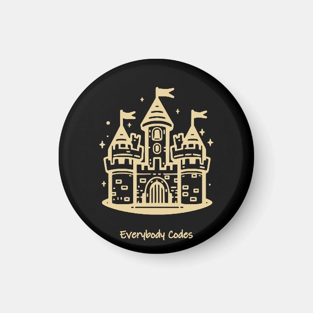 Kungariket Algorithmia Magnet (Framsidan)