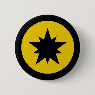 Kungariket Ansteorra populace badge Button Knapp