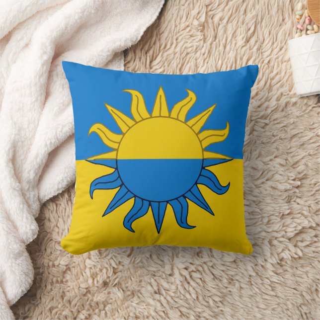 Kungariket Atenveldt Populace Badge Kudde (Filt)