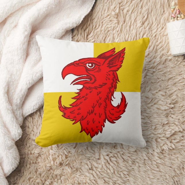 Kungariket Avacal Populace Badge Kudde (Filt)