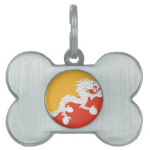 Kungariket Bhutan flagga, drakeld