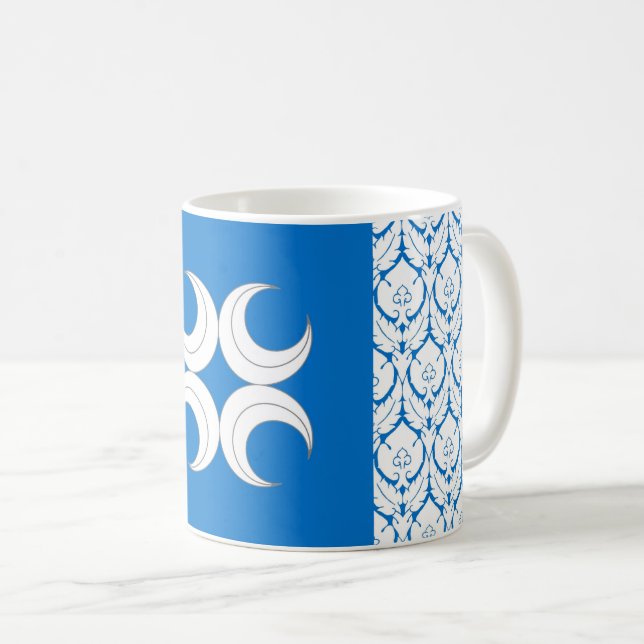 Kungariket Caid Populace Badge Coffee Mugg (Framsida höger)