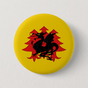 Kungariket Drachenwald Button Knapp