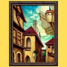 Kungariket Fantasy Digital Art Poster #08