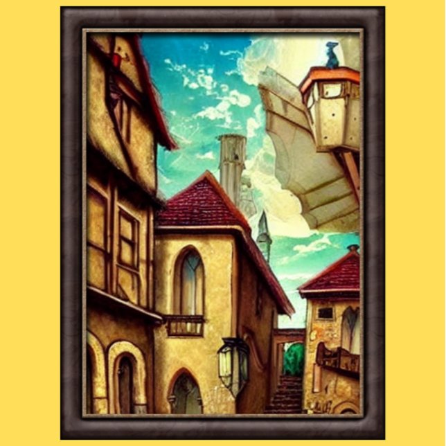 Kungariket Fantasy Digital Art Poster #08 (Skapare uppladdad)