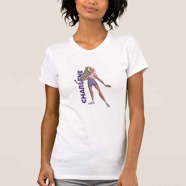 Kungariket Innehavare av ny konst av typen Charlen T Shirt (Framsida)