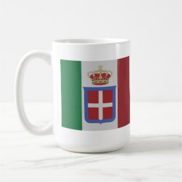 Kungariket Italien flagga Kaffemugg
