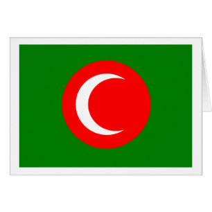 Kungariket Kurdistan Flagga (1922-1924, 1925) Hälsningskort