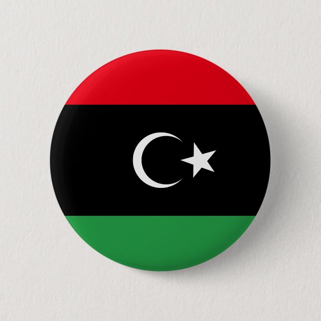 Kungariket Libyen Button Knapp (Framsida)