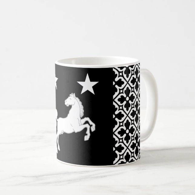 Kungariket Meridies Populace Badge Coffee Mugg (Framsida höger)