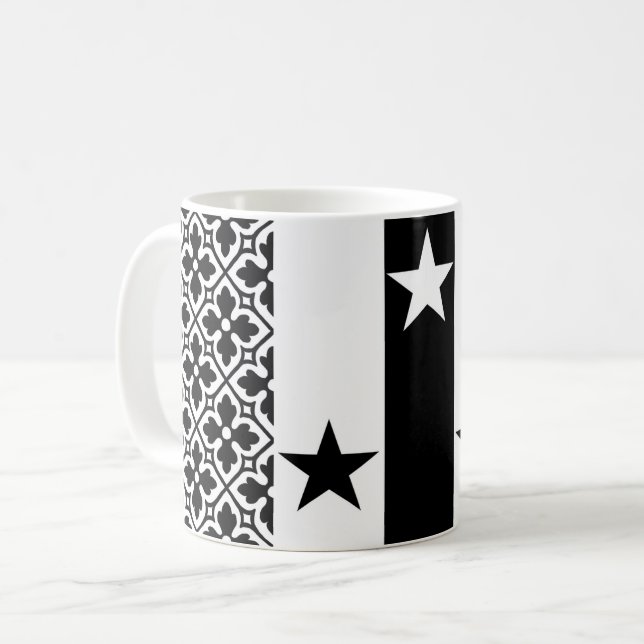 Kungariket Meridies Populace Badge kaffe mugg (Framsida vänster)