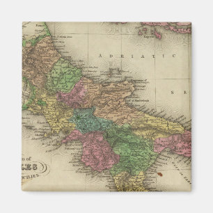 Kungariket Neapel eller Sicilien 2 Magnet