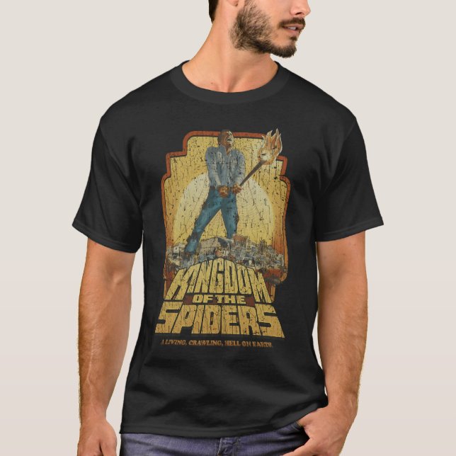 Kungariket Spiders 1977 T Shirt (Framsida)
