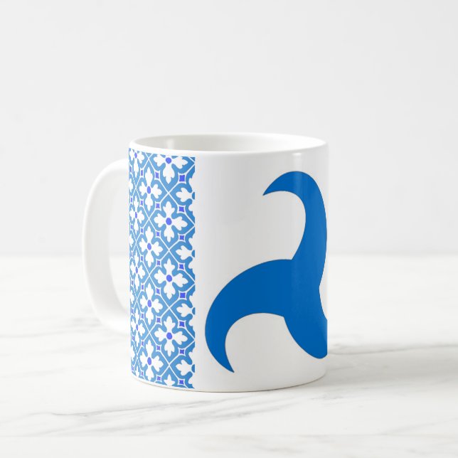 Kungariket Trimaris Populace Badge Coffee Mugg (Framsida vänster)