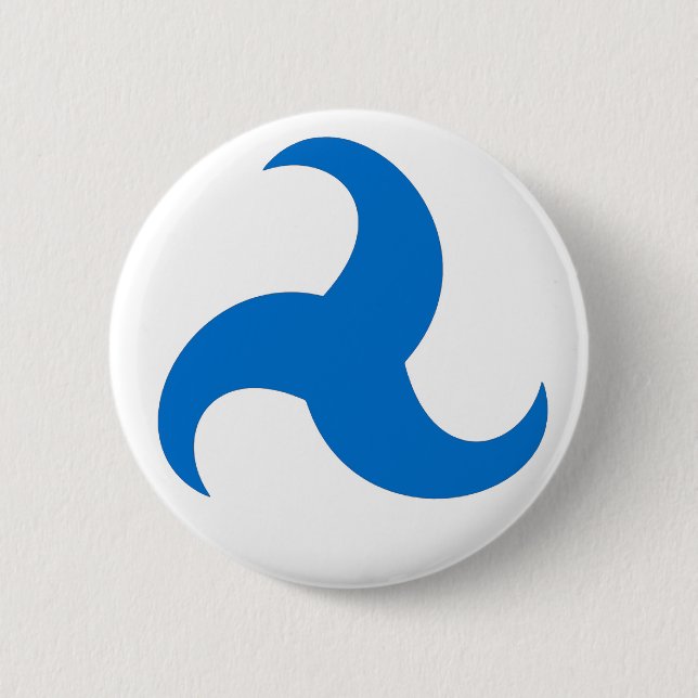 Kungariket Trimaris populace badge Knapp (Framsida)