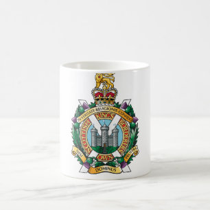 Kungarna äger den skotska Borderersregimenten Kaffemugg