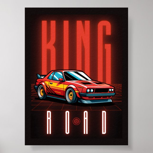 KUNGAVÄGEN POSTER (Framsidan)