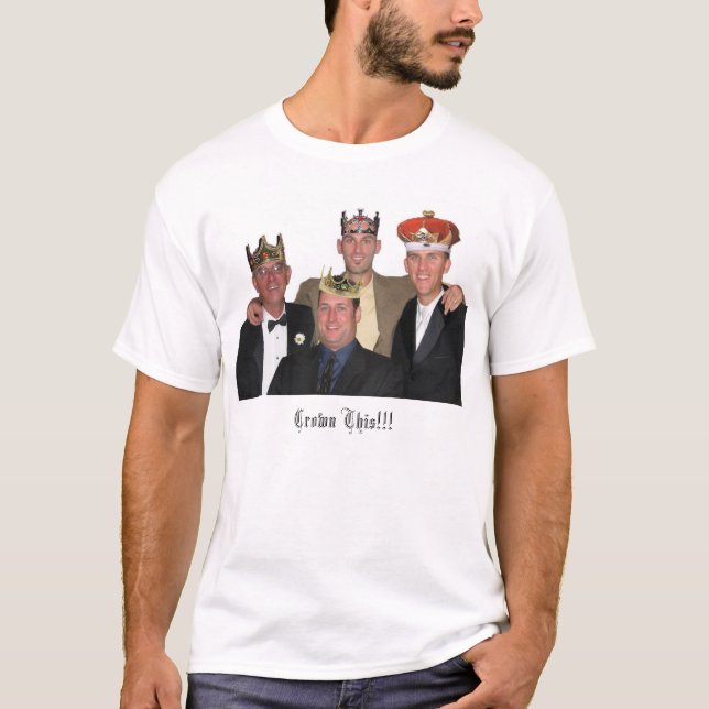 Kungdagen är den ENDA dagen som jag kan: Kråma sig T-shirt (Framsida)