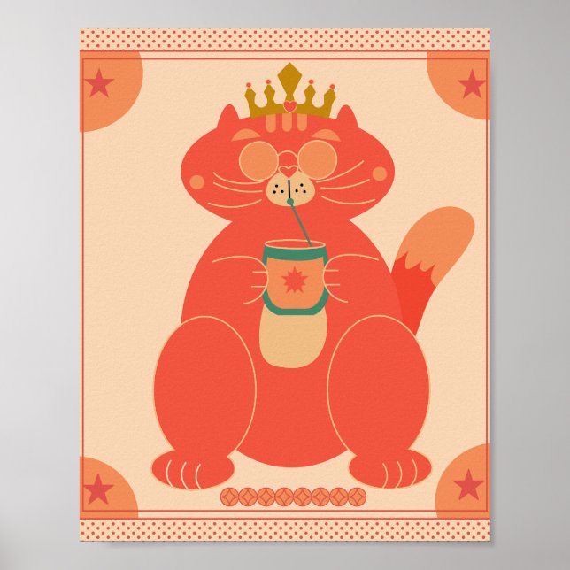 Kungen av Chill Poster (Framsidan)