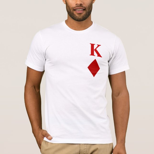 kungen av diamanter t-shirt (Framsida)