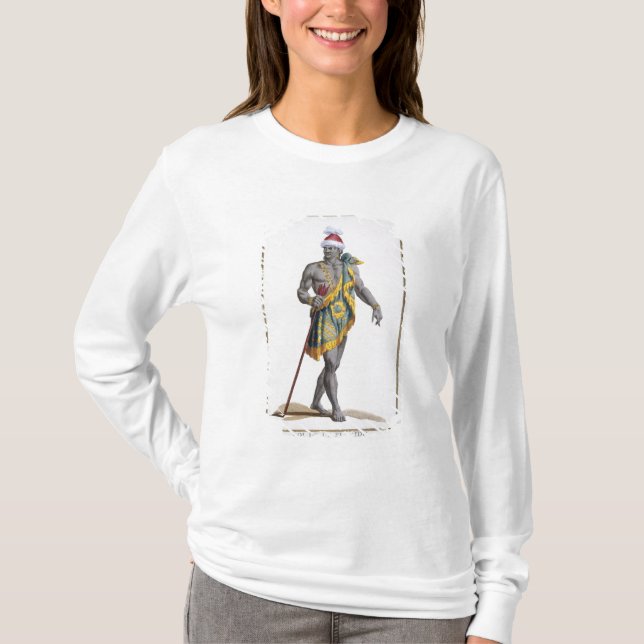 Kungen av Florida, 1780 (färgad gravyr) Tröja (Framsida)