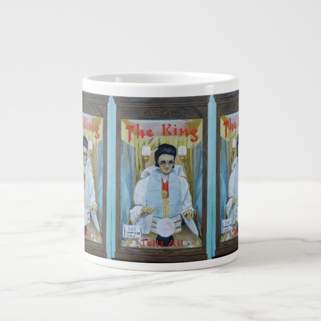 Kungen Berättar Allt Jumbo Mugg (Framsidan)