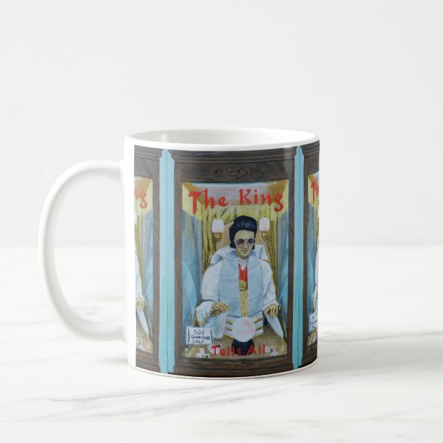 Kungen Berättar Allt Kaffemugg (Vänster)