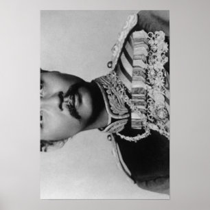 Kungen Chulalongkorn Rama V av Thailand Poster