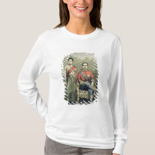 Kungen och drottningen av Siam T-shirt