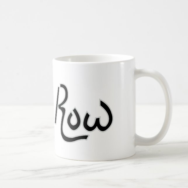 Kungen ror muggen (vit) kaffemugg (Höger)