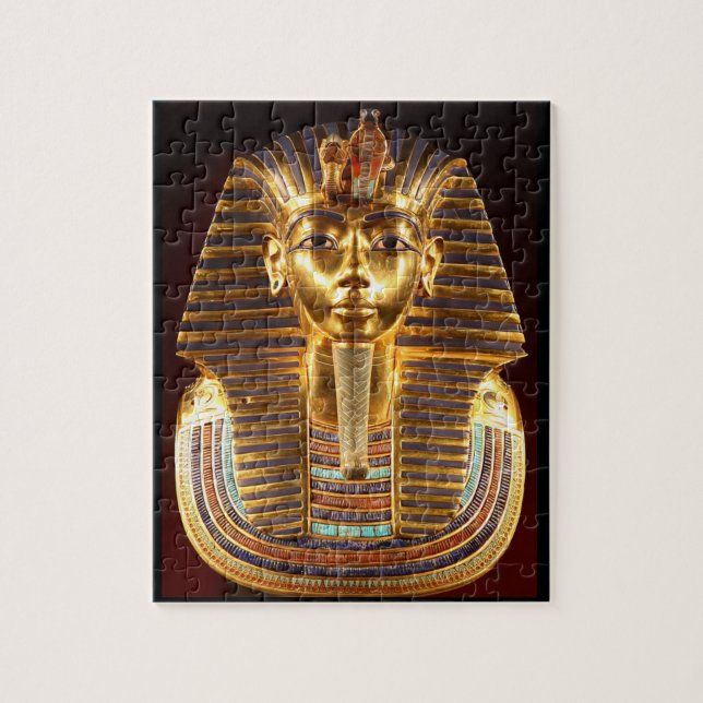 Kungen Tutankhamun, guld maskerar Pussel (Vertikal)