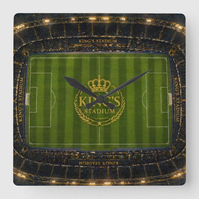 kungens fyrkantig klocka (Framsida)
