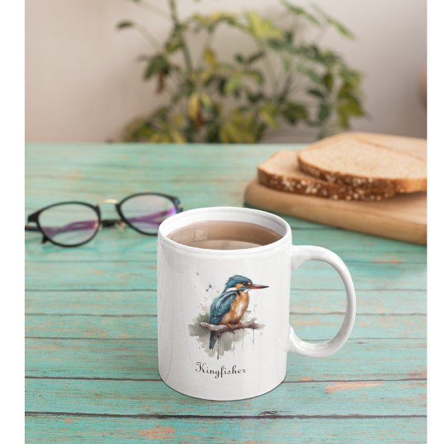 Kungfiskarens lugn kaffemugg (Skapare uppladdad)