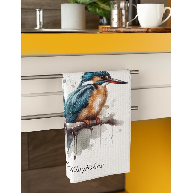 Kungfiskarens stillhet kökshandduk (Skapare uppladdad)