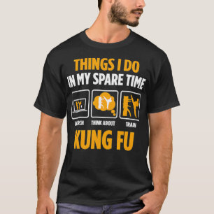 KungFu och Karate Funny martialkonstnärer T Shirt