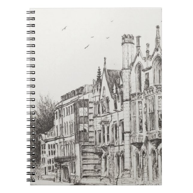 Kunghögskola Cambridge 2007 Anteckningsbok (Framsidan)