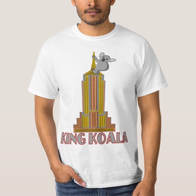 KungKoala T Shirt (Framsida)