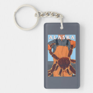 Kungkrabba och fiskarevintage resoraffisch