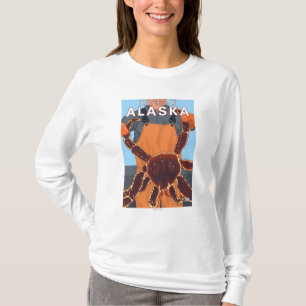 Kungkrabbafiskare - Juneau, Alaska Tee