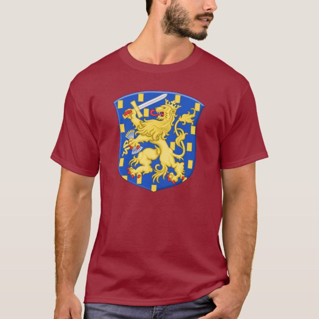 Kunglig ärmar av Nederländerna Tee Shirt (Framsida)