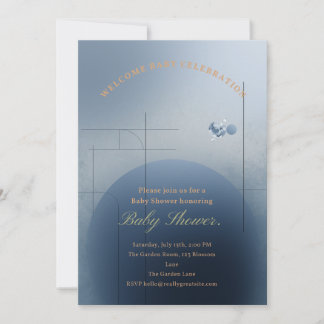 Kunglig Baby Shower Inbjudan – Lille Prins
